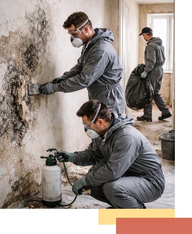 Удаление плесени со стен профессионально в Благовещенске