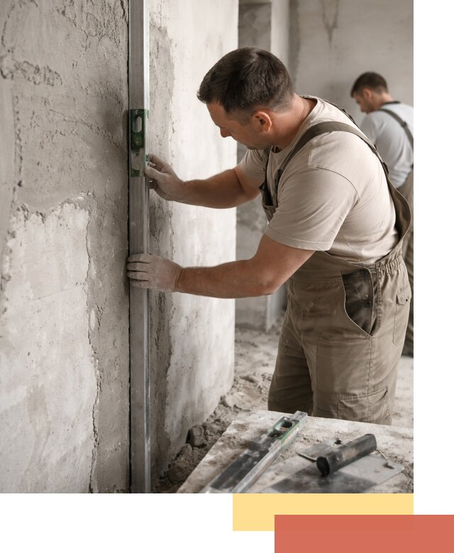 Установка штукатурных маяков в Благовещенске с гарантией качества