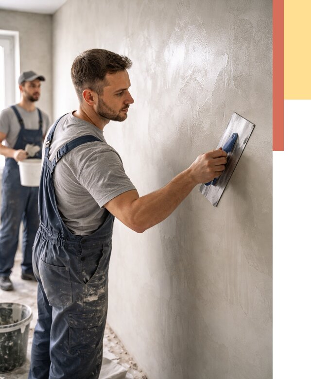 Глянцевание штукатурки стен в Благовещенске от 7790 руб. — услуги и затирка | ОТДЕЛОЧНИК-Бгв