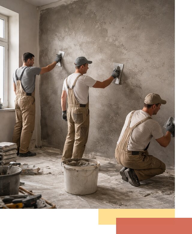 Декоративная штукатурка под бетон в Благовещенске для стен и потолков