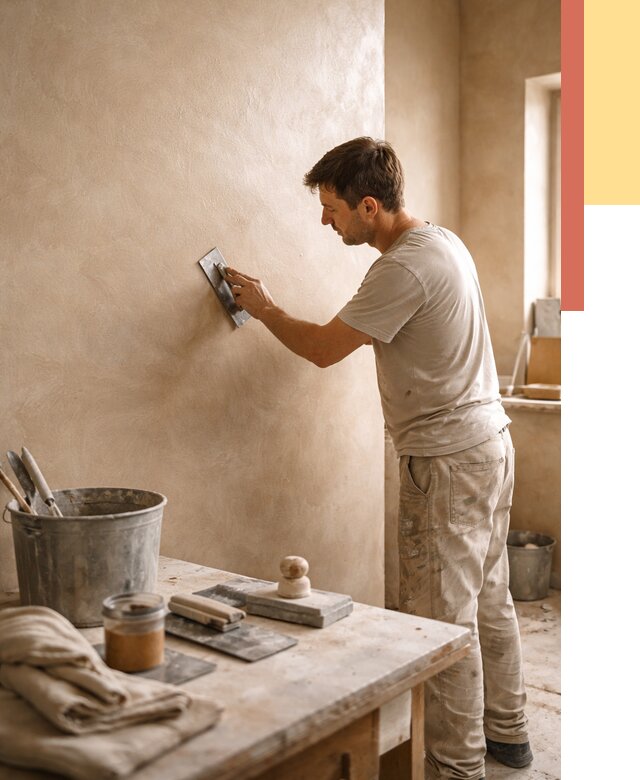 Марокканская штукатурка таделакт в Благовещенске под ключ от 4362 руб. | ОТДЕЛОЧНИК-Бгв