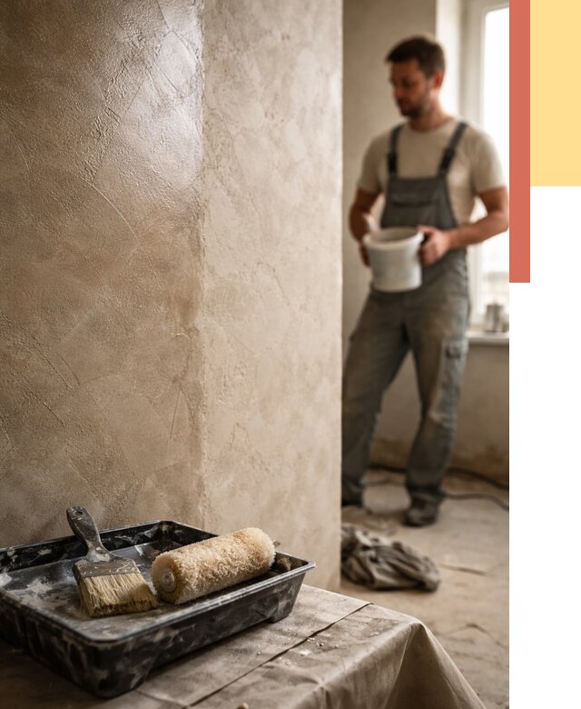 Нанесение воска на штукатурку в Благовещенске от 3635 руб. | Услуги ОТДЕЛОЧНИК-Бгв