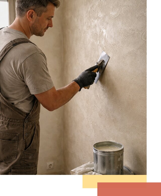 Нанесение воска на штукатурку в Благовещенске для защиты и блеска