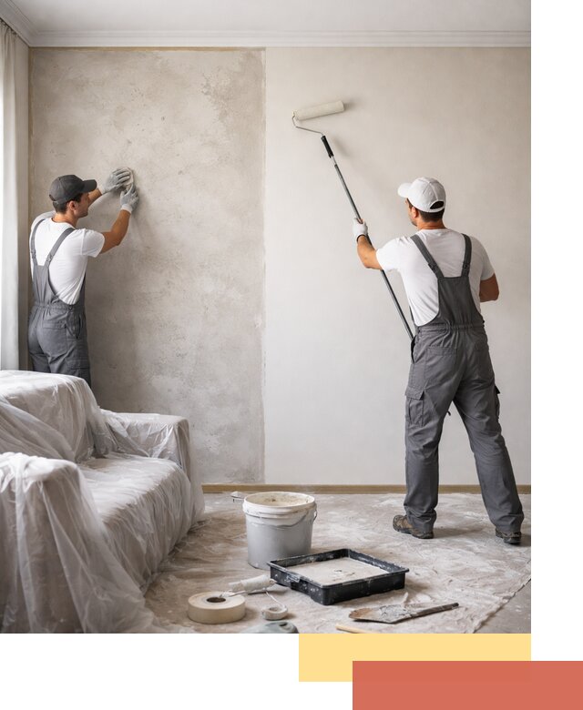 Покраска стен антивандальной краской в Благовещенске