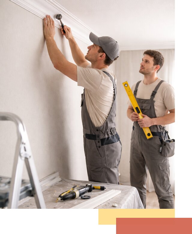 Монтаж потолочного плинтуса в Благовещенске качественно и быстро